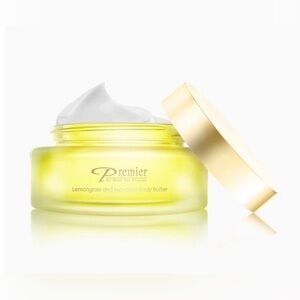 Premier Lemongrass and Mandarin Body Butter - Vibrant Yellow